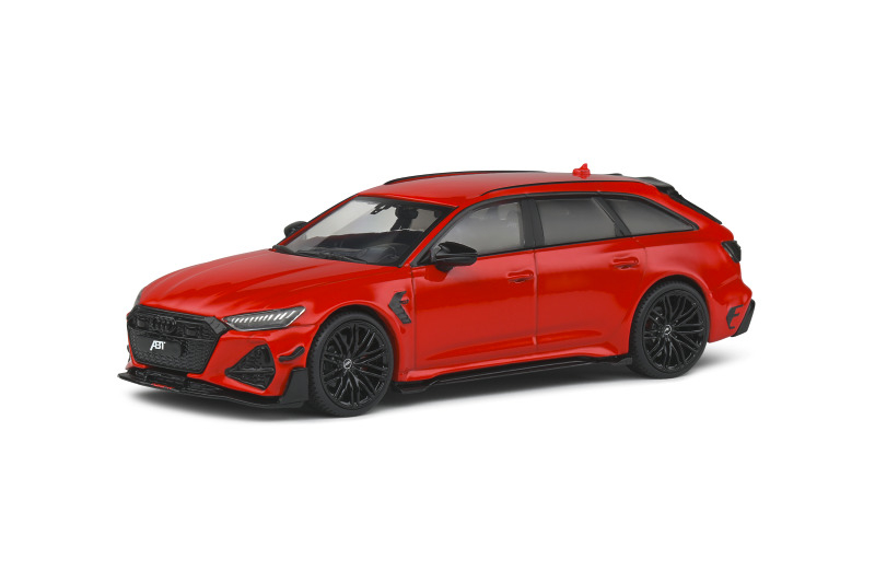 Audi RS 6-r Avant  ABT - červená 1/43 Solido